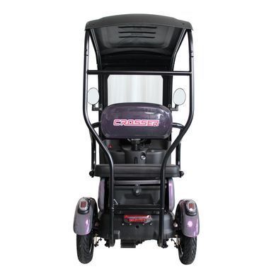 Электроскутер трехколесный Crosser TR3 800W 20AH (Красный)