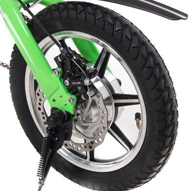 Електричний велосипед Maxxter MINI, black-green