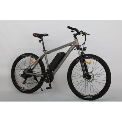 Електровелосипед Forte Galaxy 17"/27", 350 Вт, сіро-жовтий