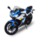 Електроскутер TV6 mid-drive Wuxi Electric 3000W 72V 60Ah white & blue