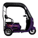 Электроскутер трехколесный Crosser TR3 800W 20AH (Фиолетовый)