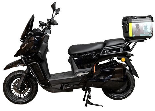 Електроскутер ATLAS Tour Box Plus 2500W Black