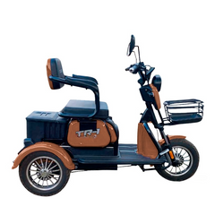 Електроскутер триколісний Crosser TR1 600W 20AH (Коричневий)