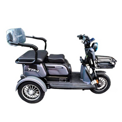 Електроскутер триколісний Crosser TR1 600W 20AH (Сірий)