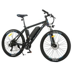 Электровелосипед Forte Galaxy 17"/26", 250 Вт, черно-синий