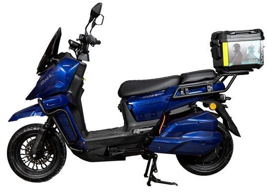 Електроскутер ATLAS Tour Box 2000W Cyan Blue