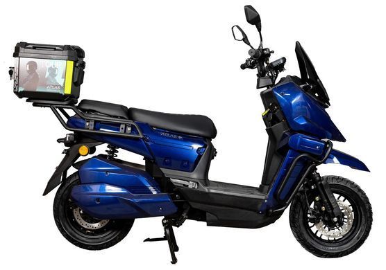 Електроскутер ATLAS Tour Box 2000W Cyan Blue