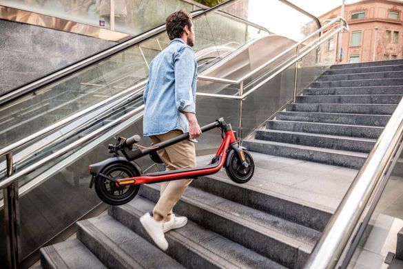 Электросамокат Segway-Ninebot D38E, Black/Red