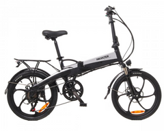 Электрический велосипед Maxxter RUFFER 20", black-silver