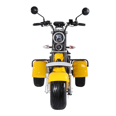 Электротрицикл CEMOTO C11A Сitycoco Tricycle 2000W 60V 20Аh, Жёлтый