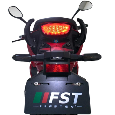 Електроскутер V9 Wuxi Electric 3000W 72V 52Ah Red