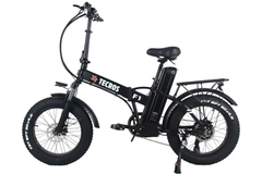 Электровелосипед фетбайк Tecros F1 48v 20Ah 750w 20" 45 км/ч