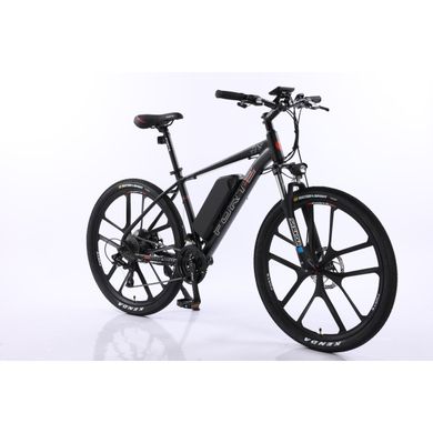Електровелосипед Forte Matrix 17"/27", 350 Вт, чорно-червоний
