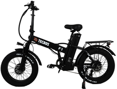 Электровелосипед фетбайк Tecros F1 dual 48v 20Ah 2*500w 20" 50 км/ч