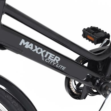 Електричний велосипед Maxxter CITY LITE 20", black