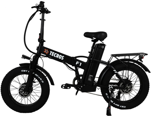 Електровелосипед фетбайк Tecros F1 dual 48v 20Ah 2*500w 20" 50 км/год