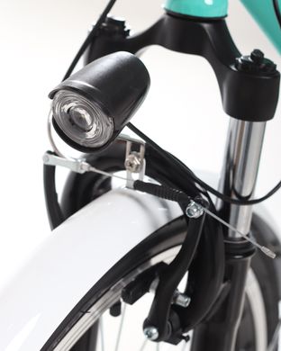 Електричний велосипед Maxxter CITY 26", LightBlue