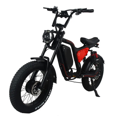 Электровелосипед fatbike Tecros X9 dual 48v 20.3Ah 2х500w 20" 50 км/ч