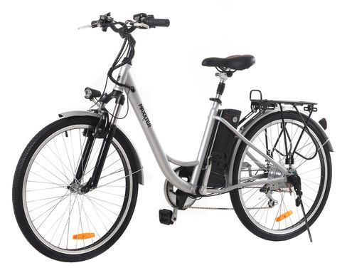 Електричний велосипед Maxxter CITY 26", silver