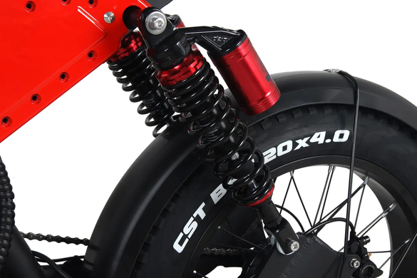 Электровелосипед fatbike Tecros X9 dual 48v 20.3Ah 2х500w 20" 50 км/ч